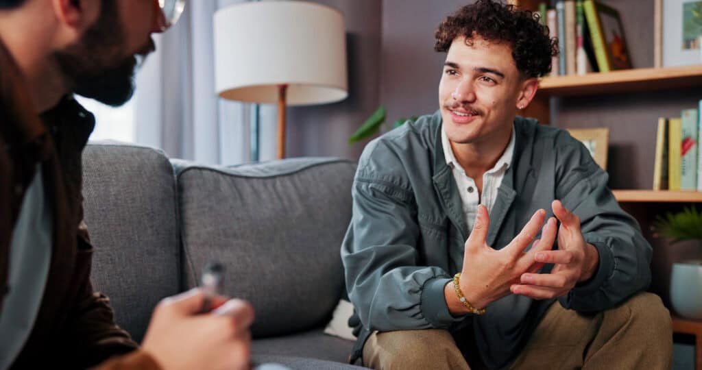 individual counseling session about EMDR for depression and anxiety